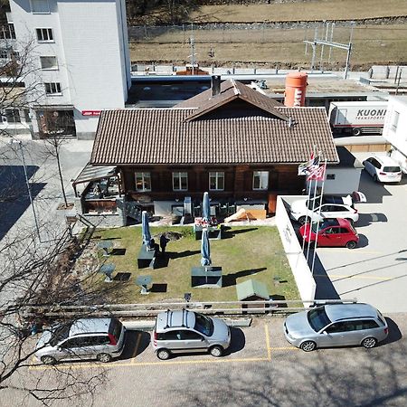 Ristorante Pensione Chalet Stazione Hotel Poschiavo Exterior photo